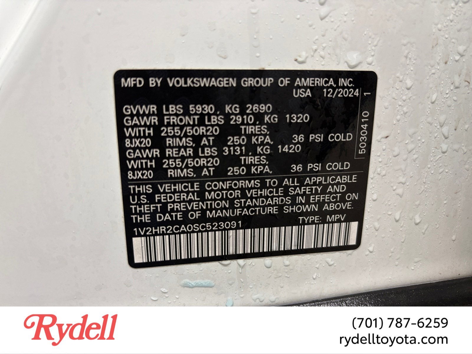 2025 Volkswagen Atlas 2.0T SE w/Technology