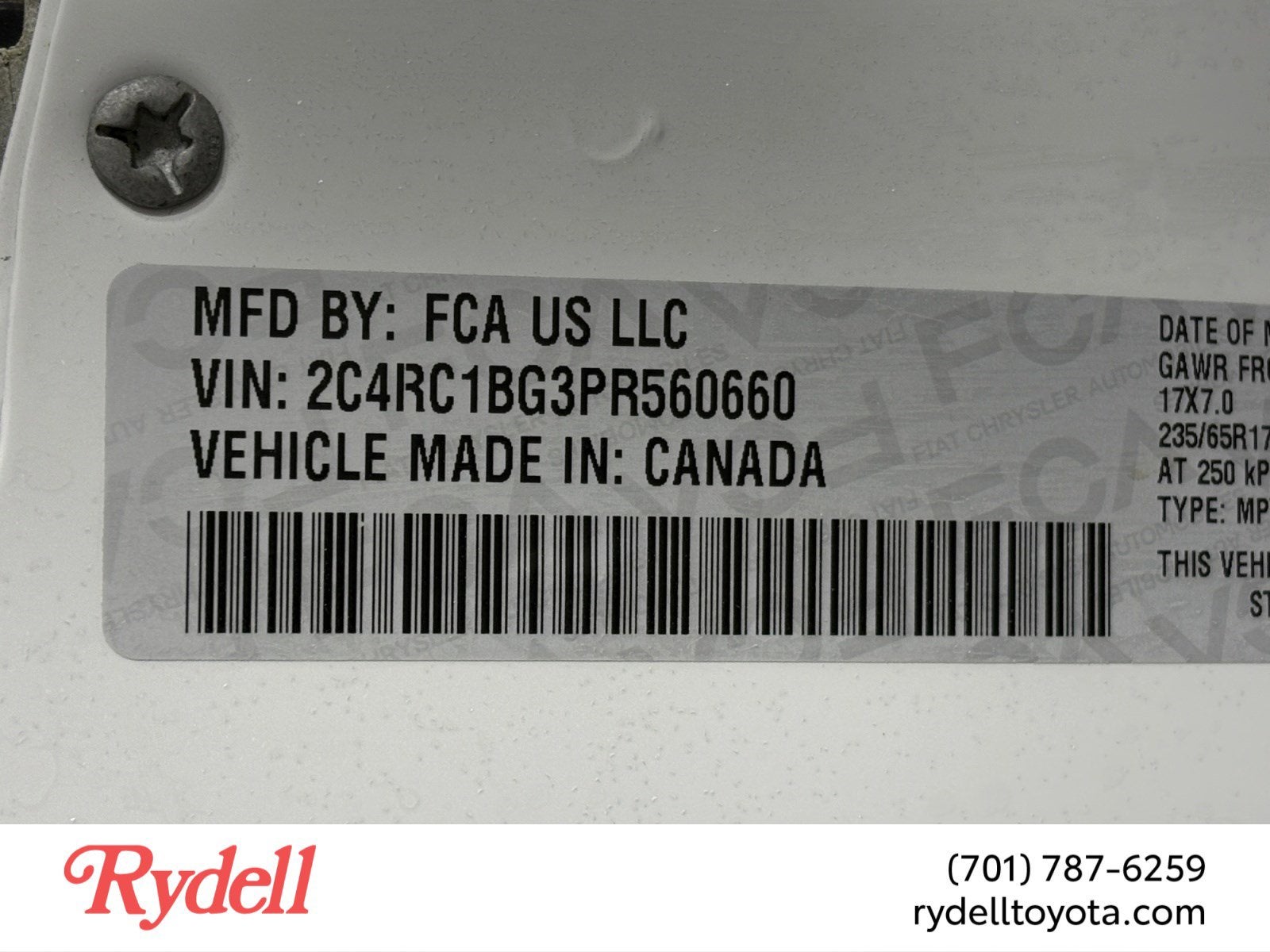 2023 Chrysler Pacifica Touring L