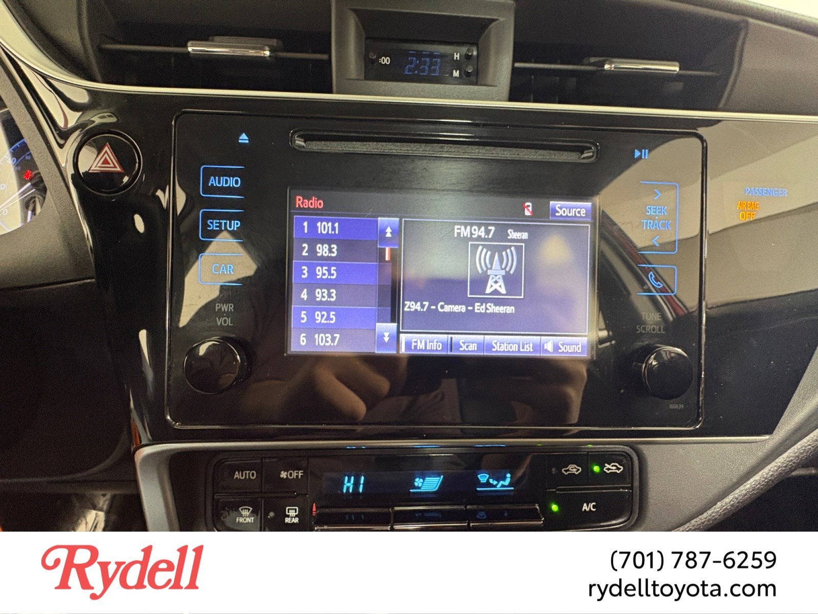 2019 Toyota Corolla LE