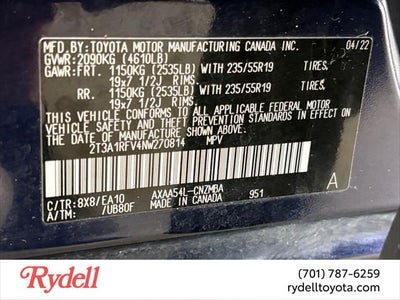 2022 Toyota RAV4 XLE Premium
