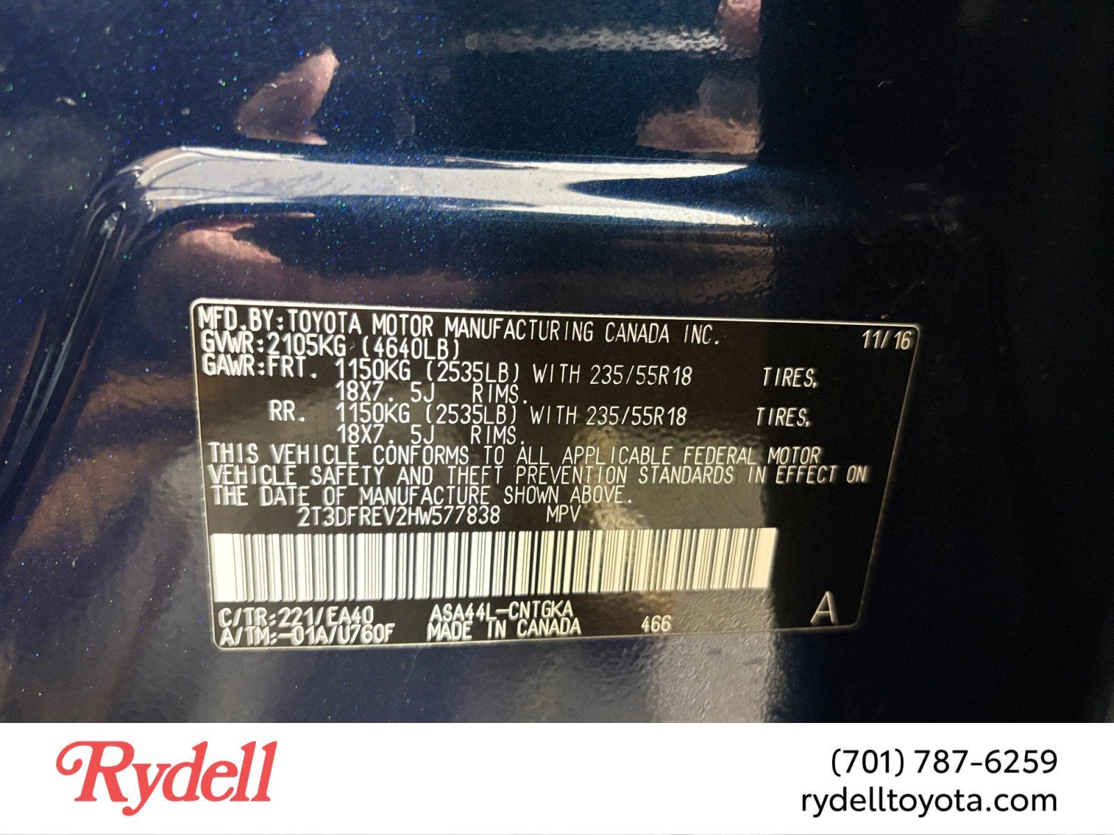 2017 Toyota RAV4 Limited