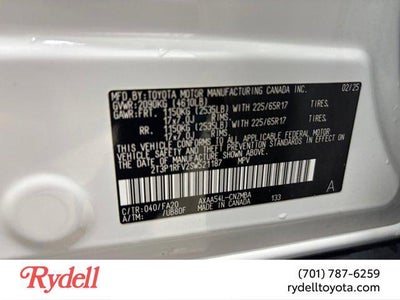 2025 Toyota RAV4 XLE