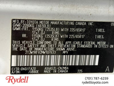 2021 Toyota RAV4 XLE