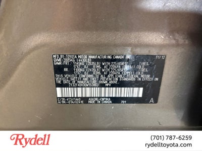 2012 Toyota RAV4 Base