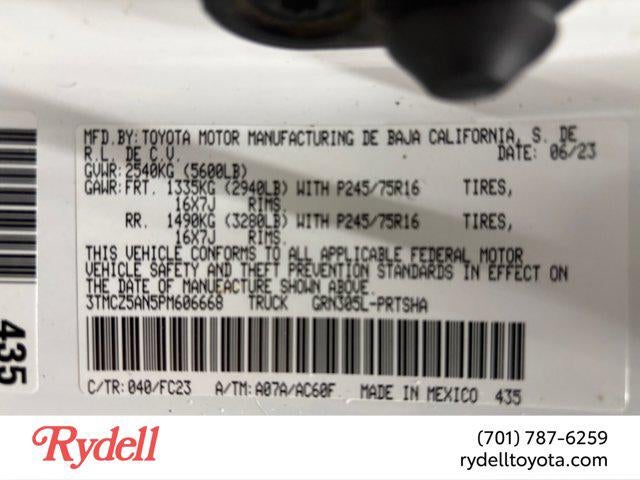 2023 Toyota Tacoma 4WD SR5