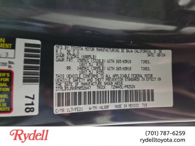 2024 Toyota Tacoma 4WD TRD Sport