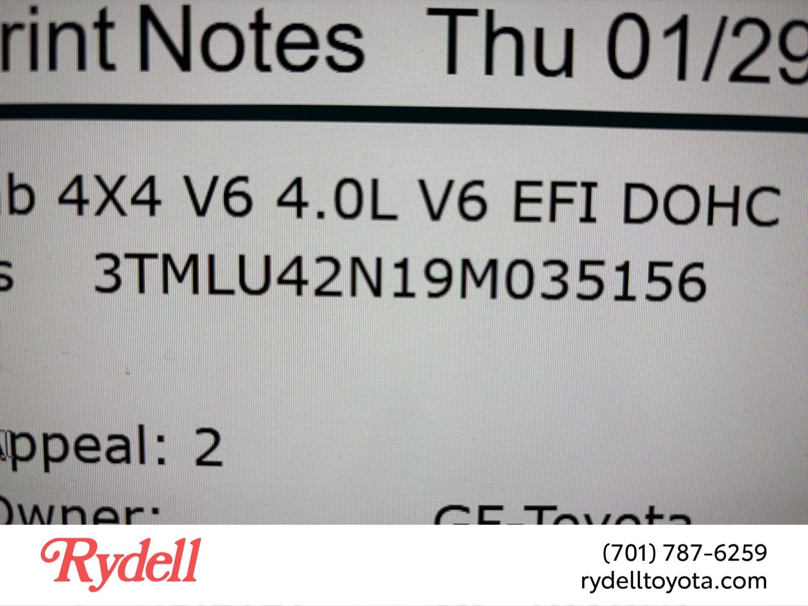 2009 Toyota Tacoma SR5