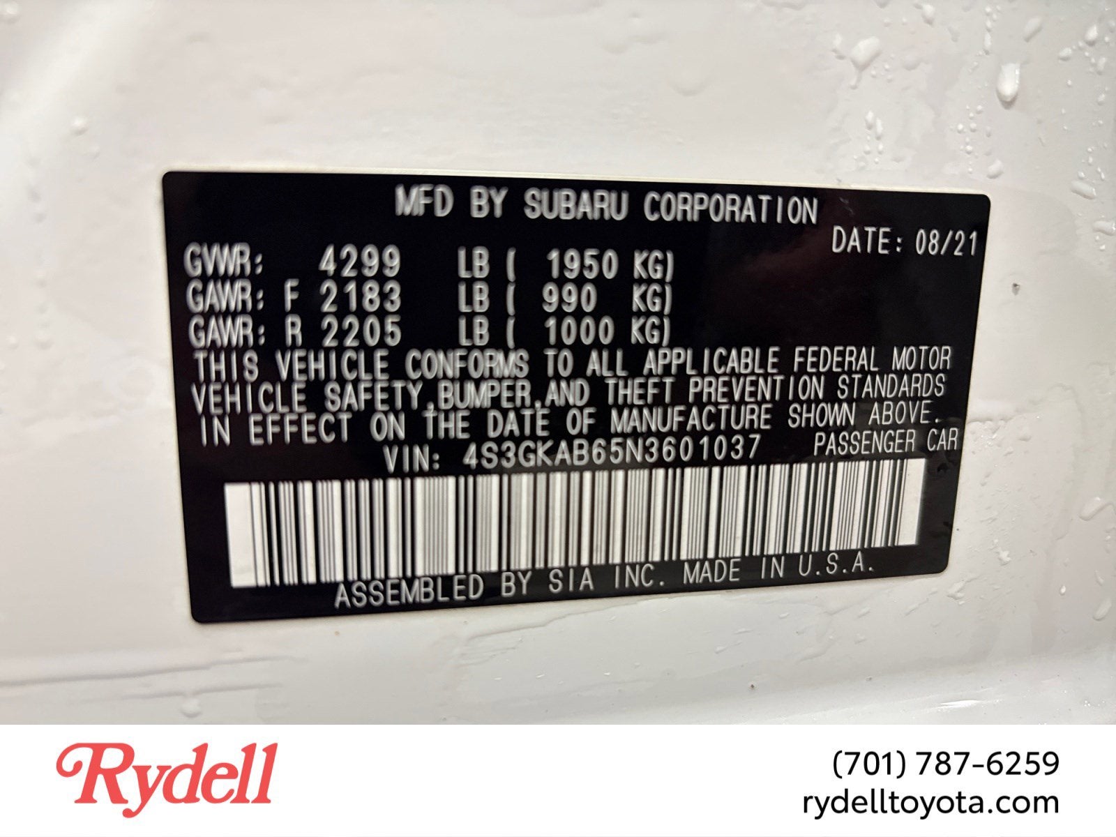 2022 Subaru Impreza Base