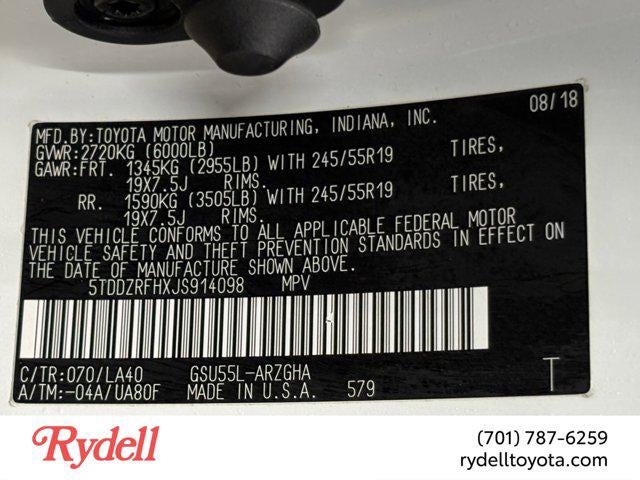 2018 Toyota Highlander Limited