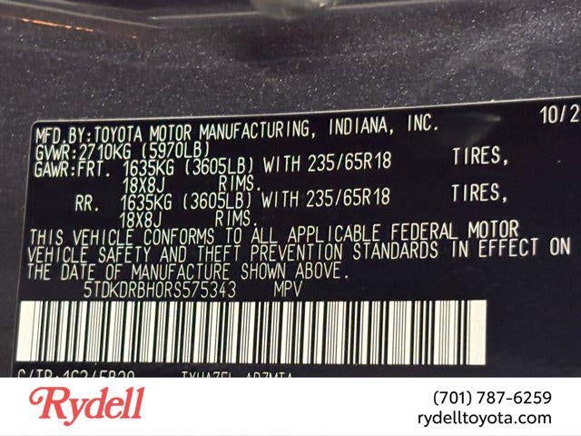 2024 Toyota Highlander XLE