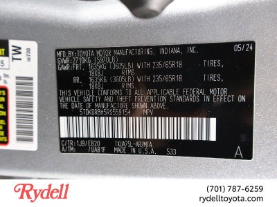 2024 Toyota Highlander XLE