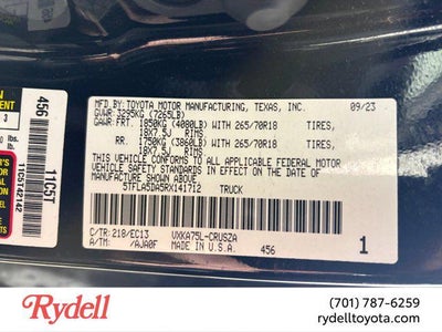 2024 Toyota Tundra 4WD SR5