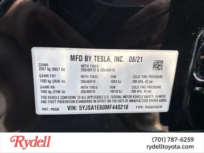 2021 Tesla Model S Plaid