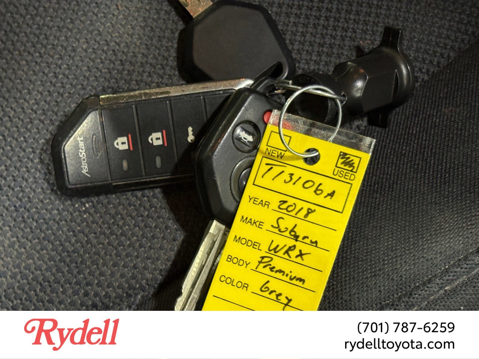 2018 Subaru WRX Premium