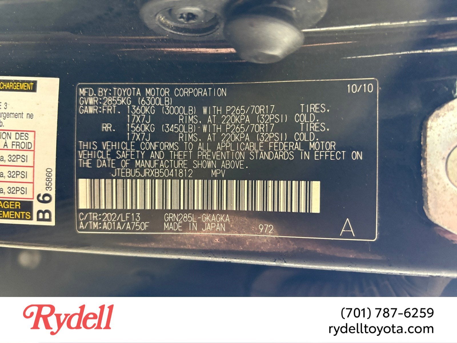 2011 Toyota 4Runner SR5