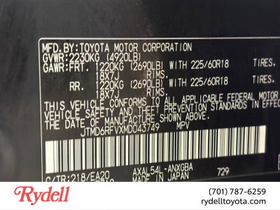 2021 Toyota RAV4 Hybrid Limited