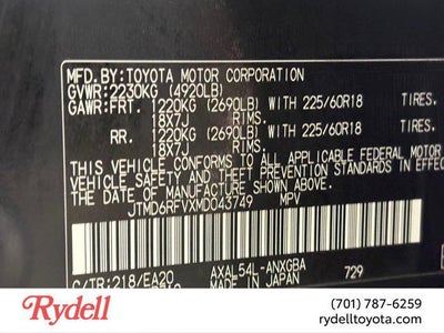 2021 Toyota RAV4 Hybrid Limited