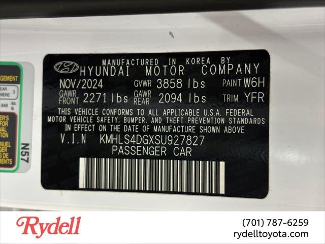 2025 Hyundai Elantra SEL Convenience