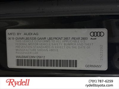 2019 Audi A6 Premium