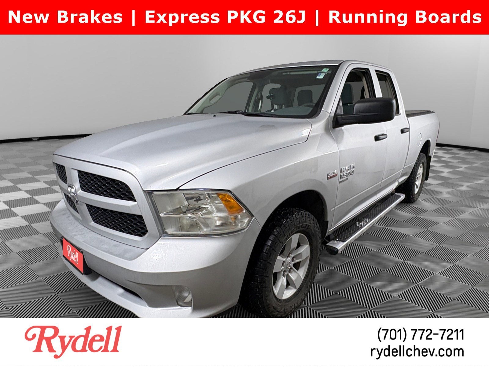 2019 RAM 1500 Classic Express Quad Cab 4x4 6'4" Box