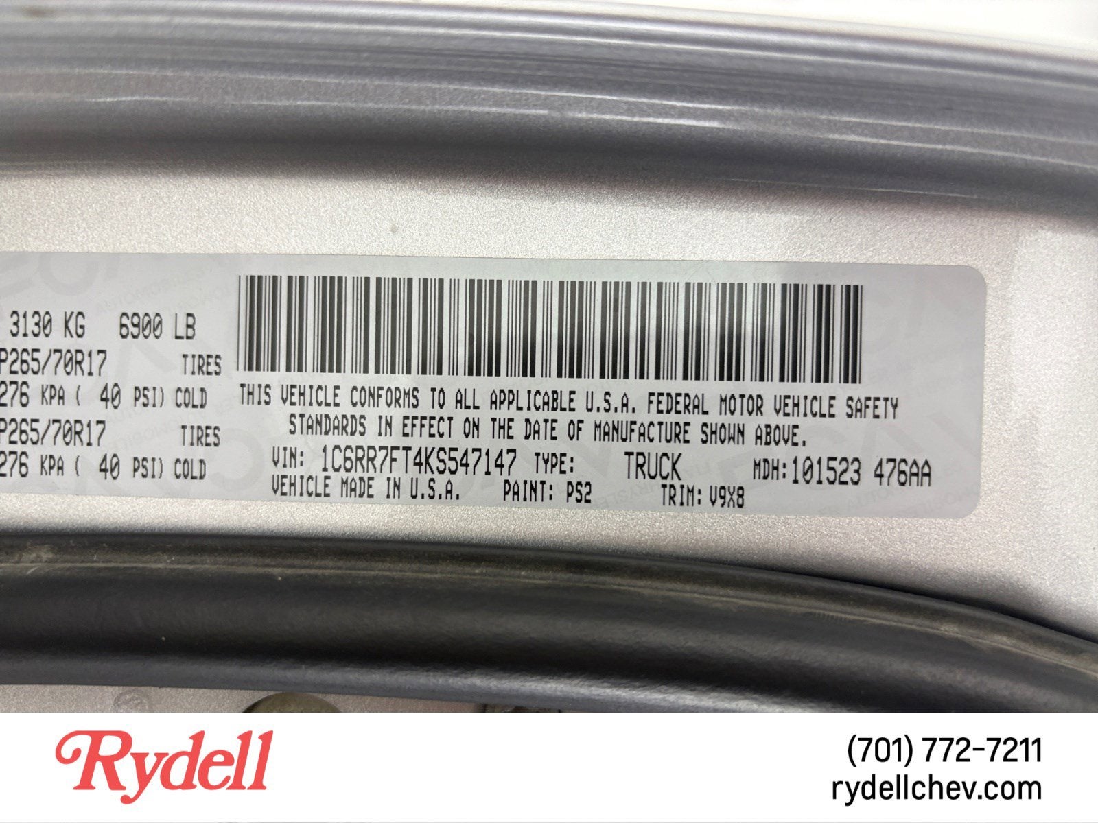 2019 RAM 1500 Classic Express Quad Cab 4x4 6'4" Box