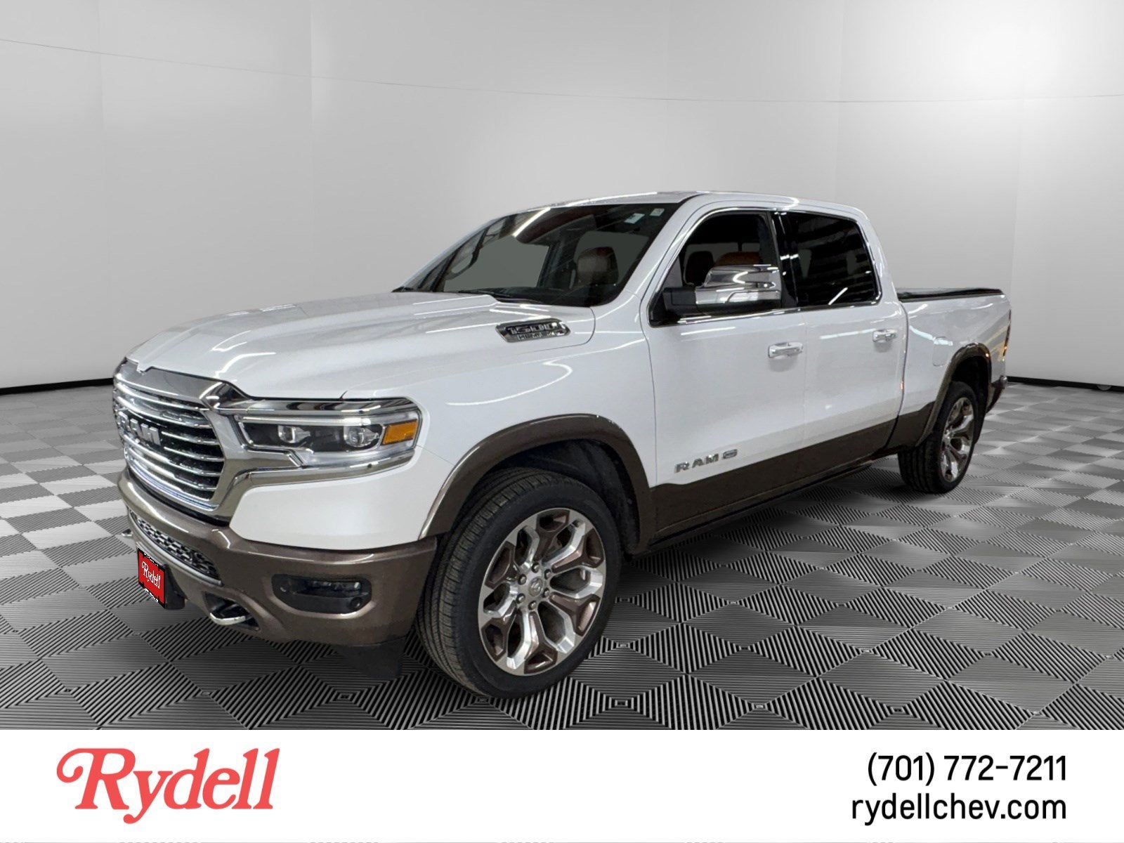 2020 RAM 1500 Laramie Longhorn Crew Cab 4x4 6'4" Box