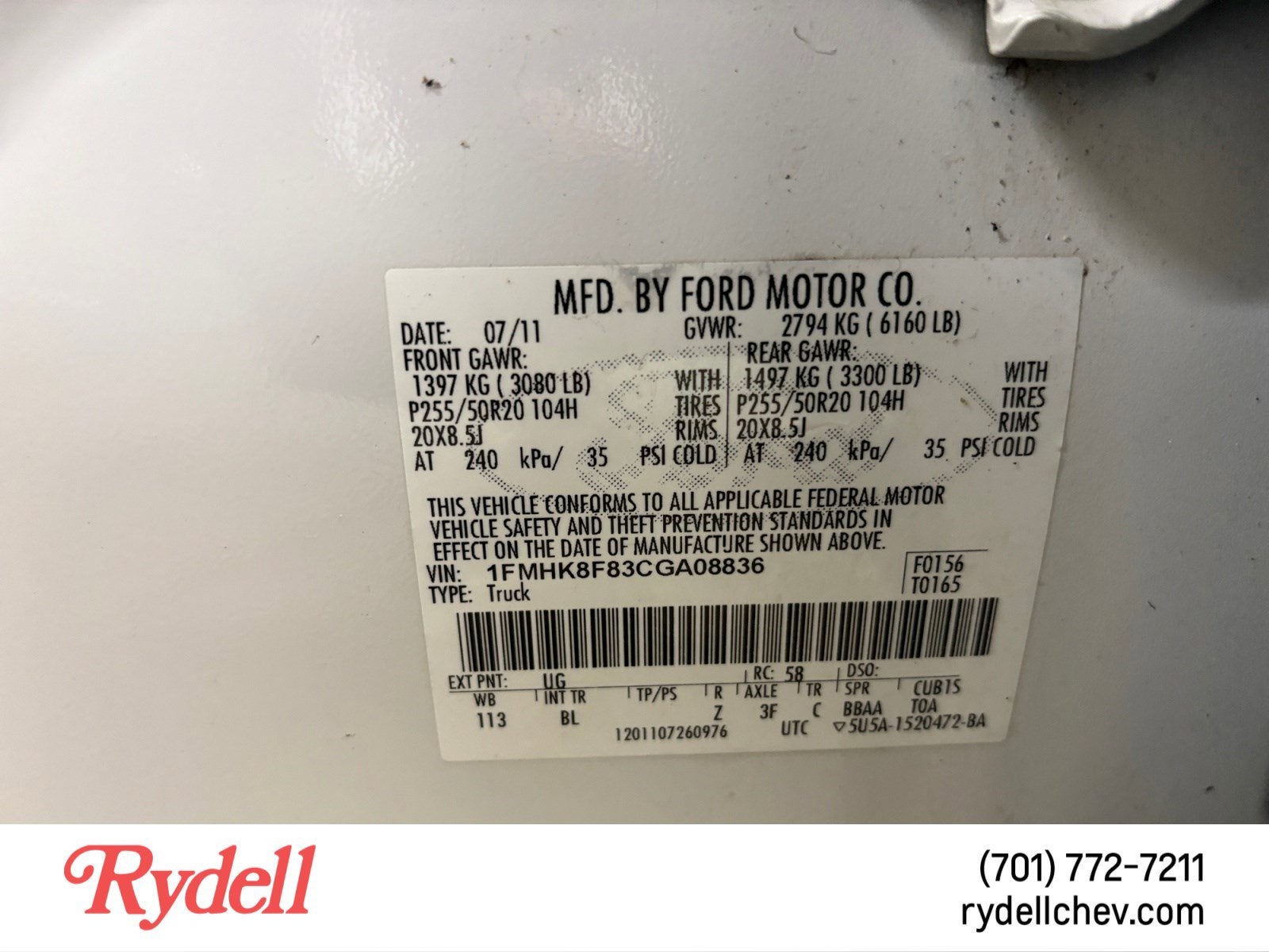 2012 Ford Explorer Limited