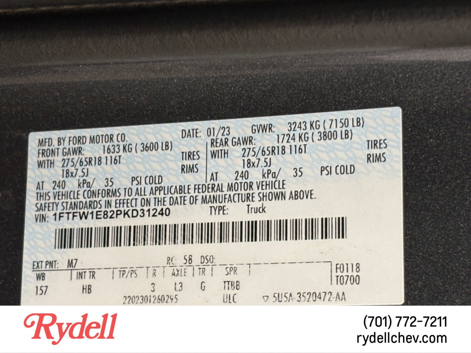 2023 Ford F-150 LARIAT