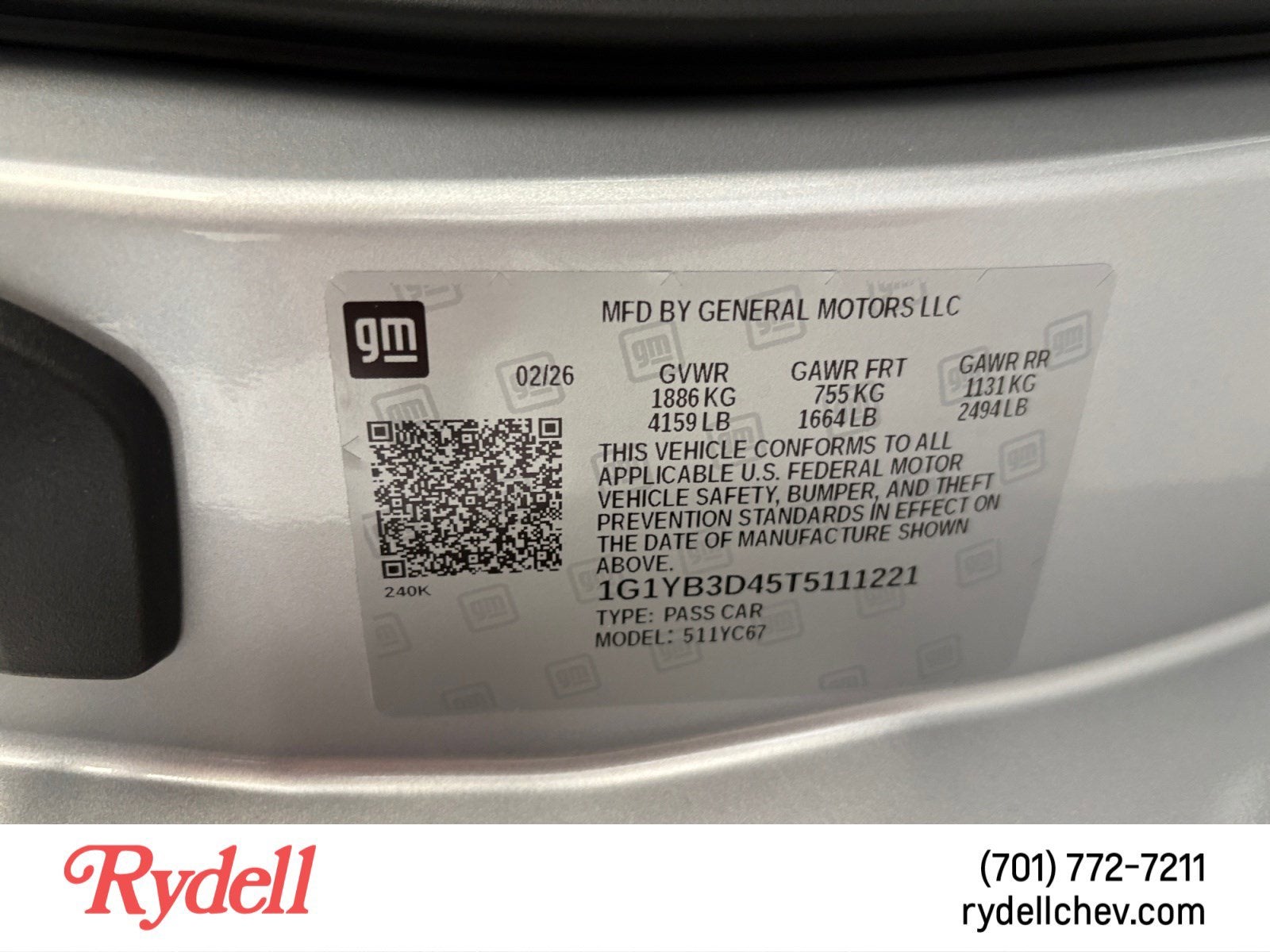 2026 Chevrolet Corvette Stingray 2LT