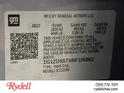 2024 Chevrolet Malibu 1LT