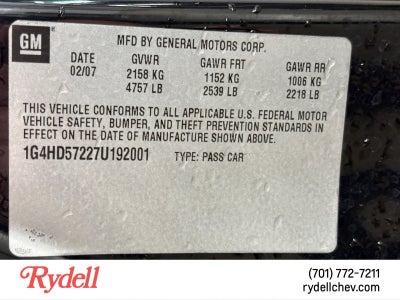 2007 Buick Lucerne V6 CXL