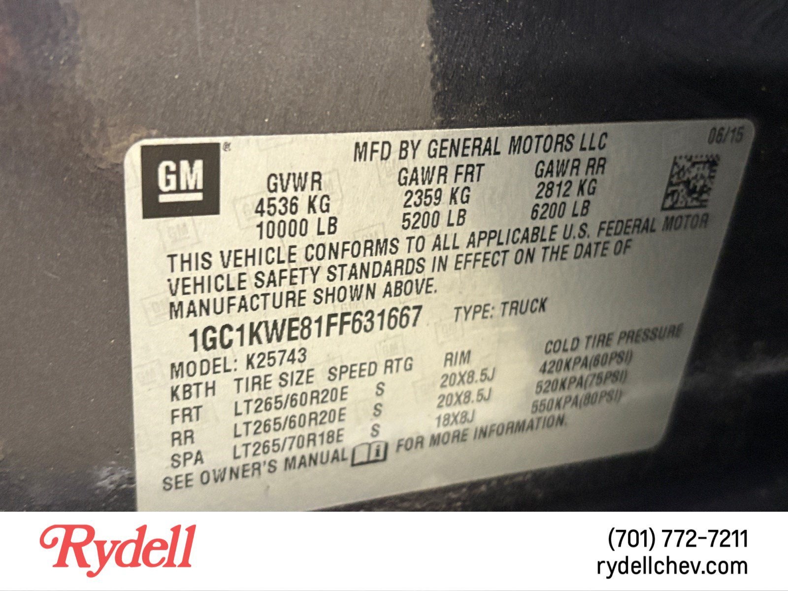 2015 Chevrolet Silverado 2500 HD LTZ
