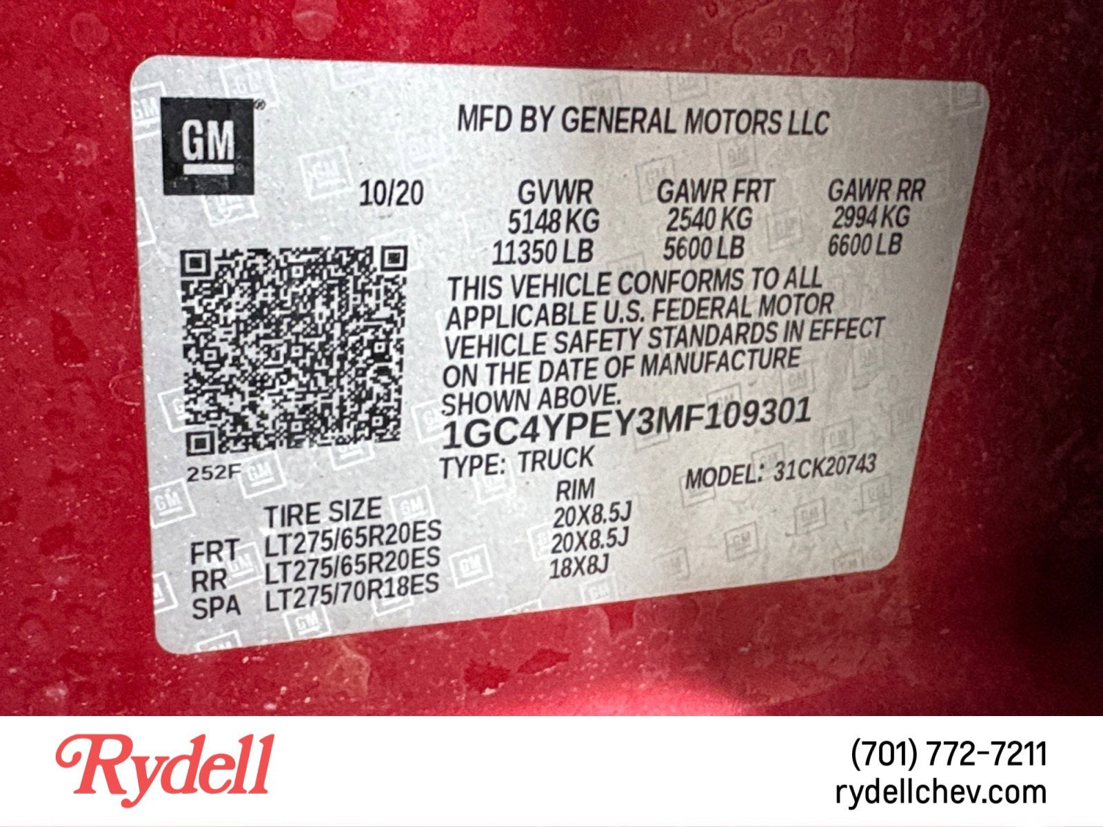 2021 Chevrolet Silverado 2500 HD LTZ