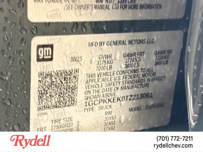 2026 Chevrolet Silverado 1500 LT (2FL)