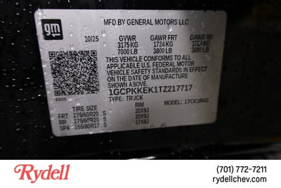 2026 Chevrolet Silverado 1500 LT (2FL)