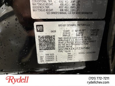 2026 Chevrolet Silverado 1500 LT (2FL)
