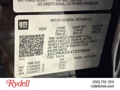 2026 Chevrolet Silverado 1500 LT (2FL)