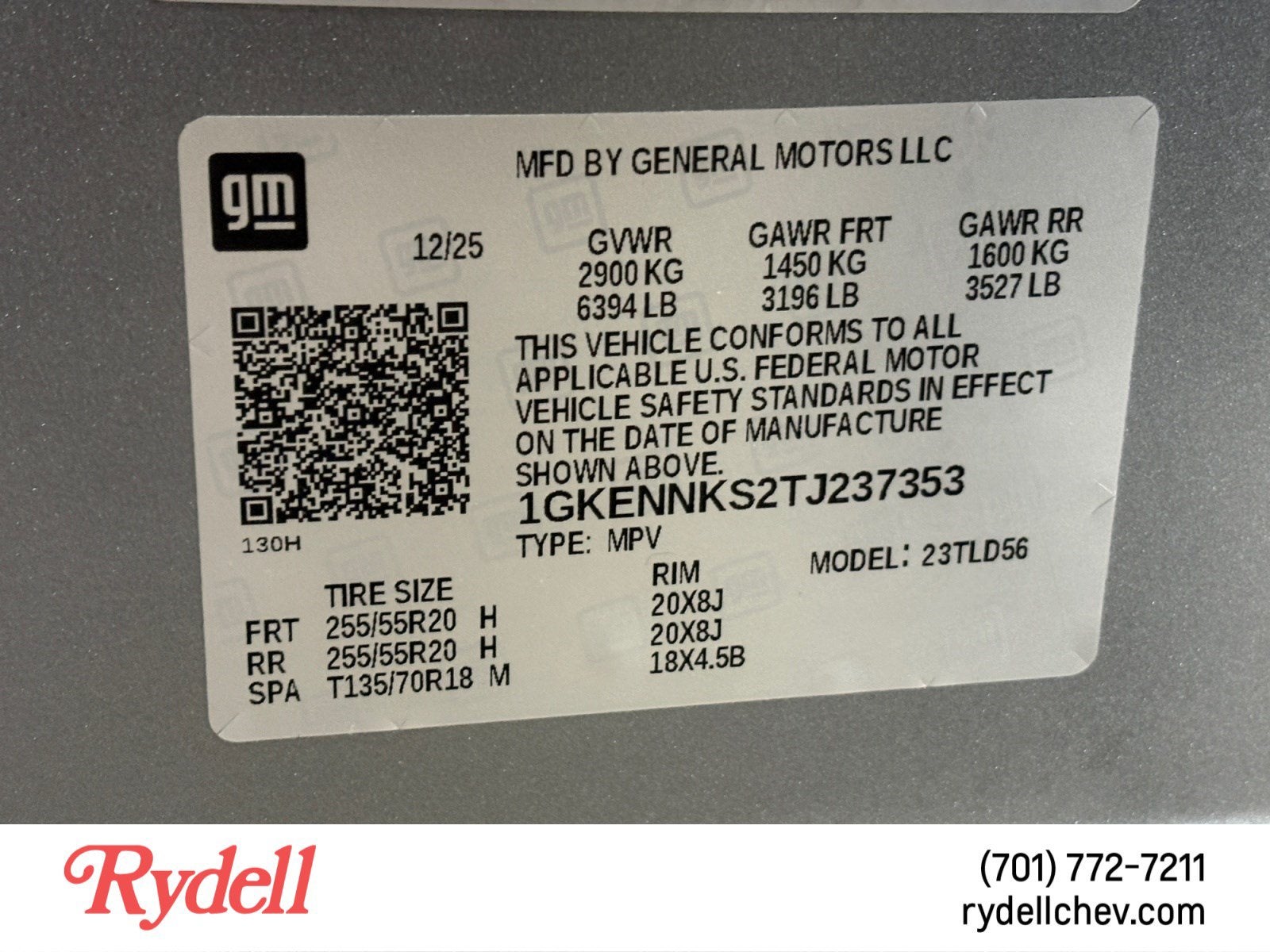 2026 GMC Acadia Elevation