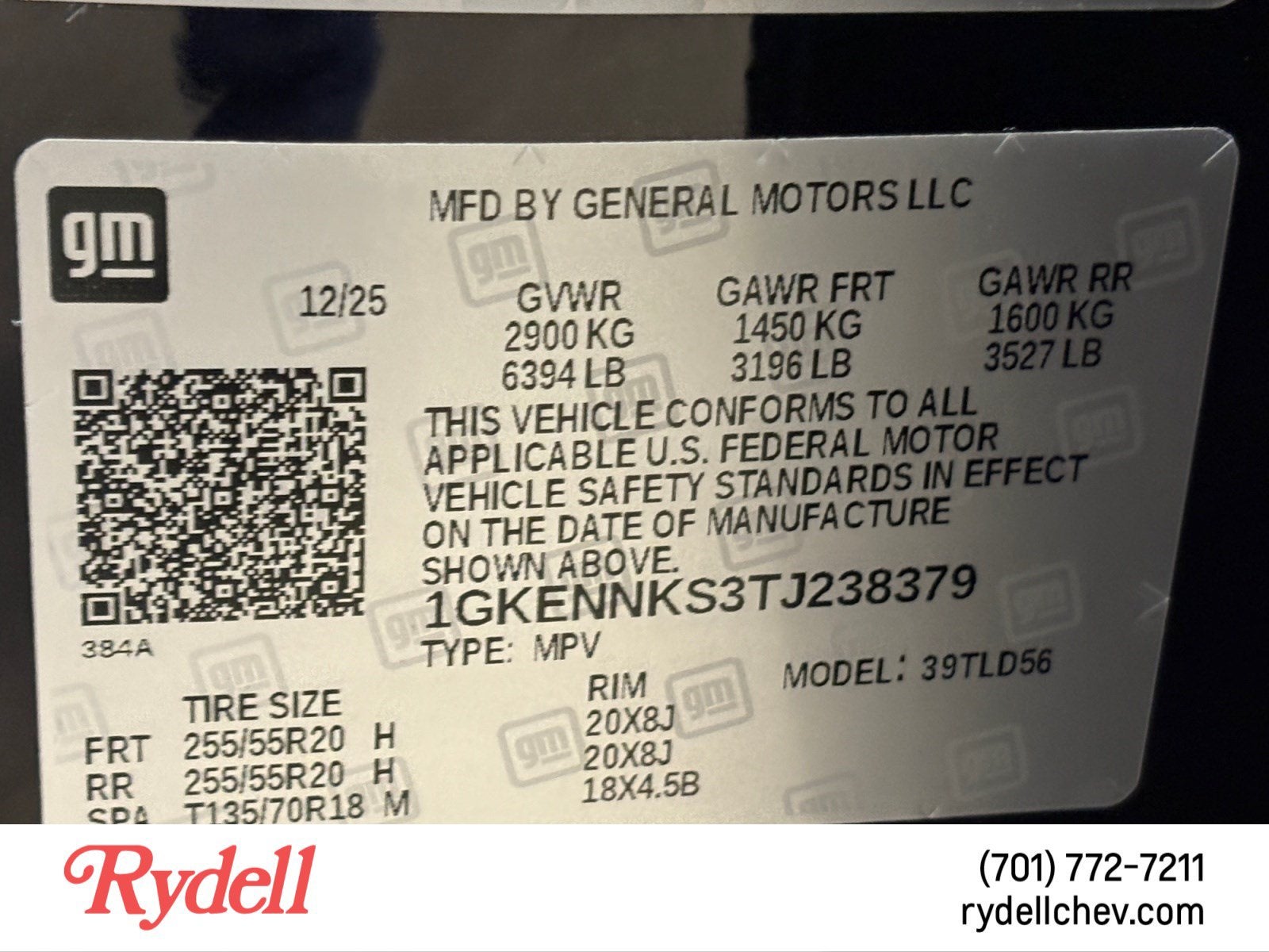 2026 GMC Acadia Elevation