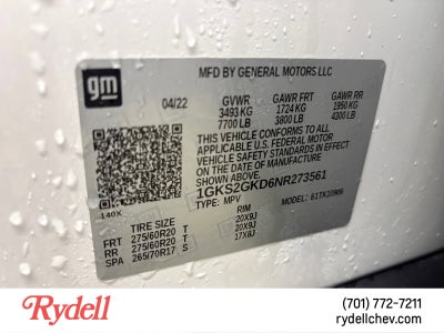 2022 GMC Yukon XL SLT