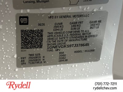 2026 Chevrolet Traverse LT