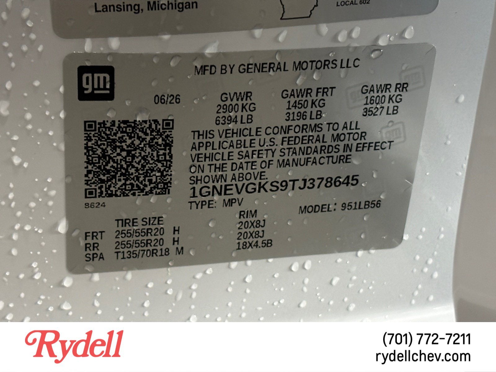 2026 Chevrolet Traverse LT