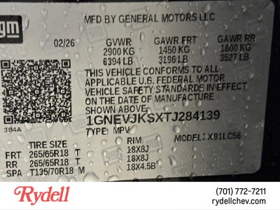 2026 Chevrolet Traverse Z71