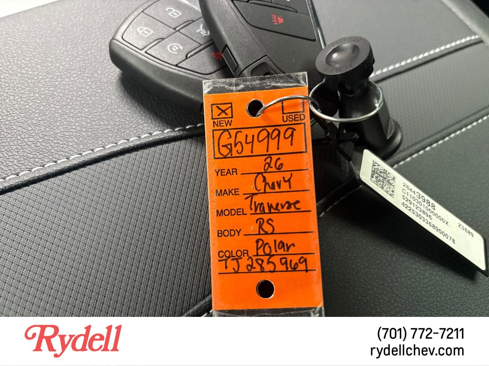 2026 Chevrolet Traverse RS