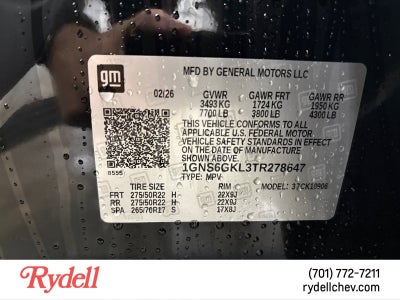 2026 Chevrolet Suburban High Country