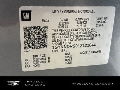 2020 Cadillac XT5 Premium Luxury AWD