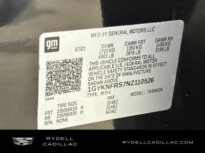 2022 Cadillac XT5 Premium Luxury