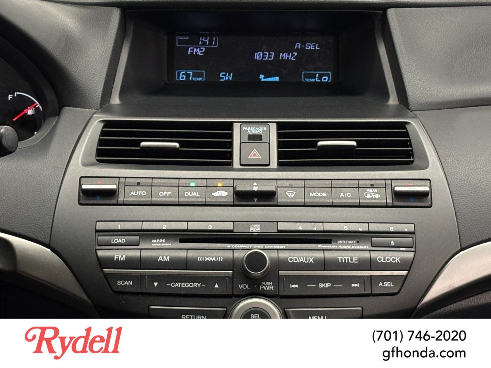 2009 Honda Accord Sdn EX-L