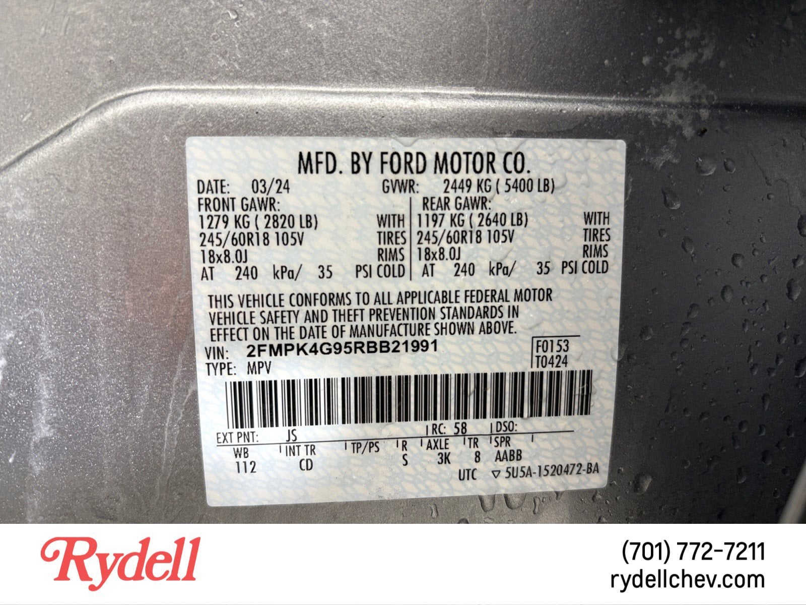 2024 Ford Edge SE