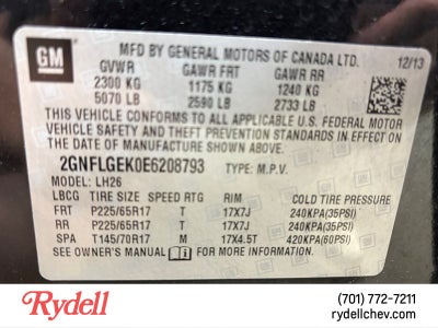 2014 Chevrolet Equinox LT